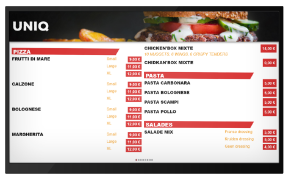 menu screen